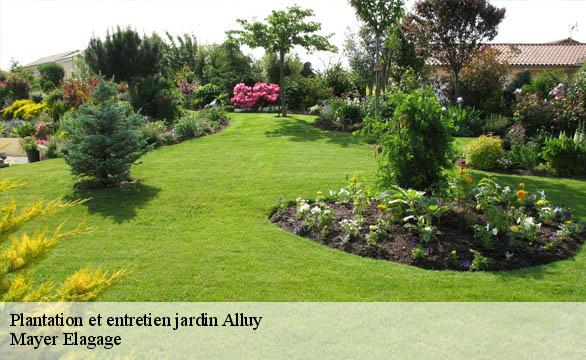 Plantation et entretien jardin  alluy-58110 Mayer Elagage