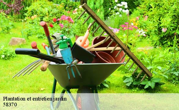 Plantation et entretien jardin  58370