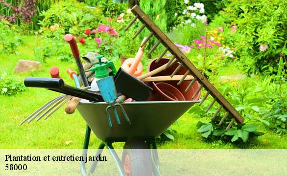 Plantation et entretien jardin  58000